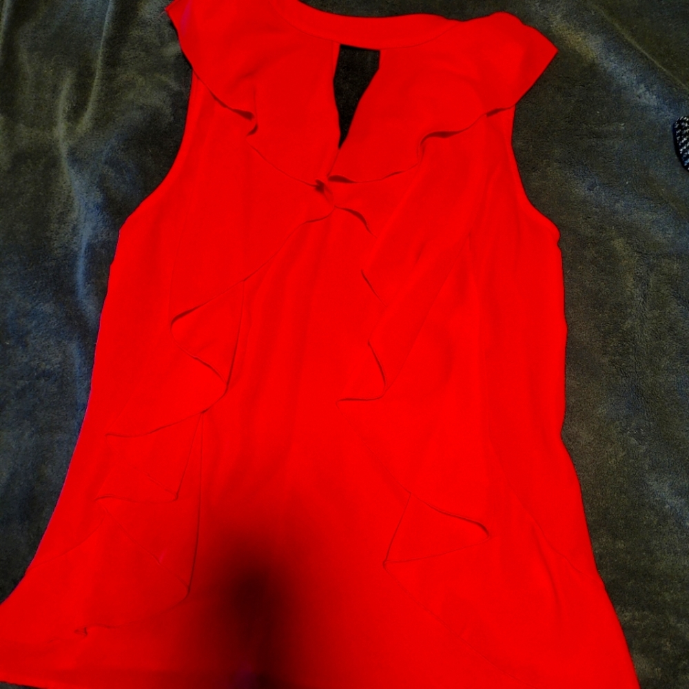 Pink top with frill details